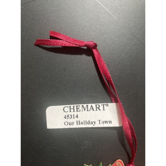 ChemArt Christmas 2011 Our Holiday Town Ornament #45314 GETTYSBURG, PA USA Made - Picture 6 of 7